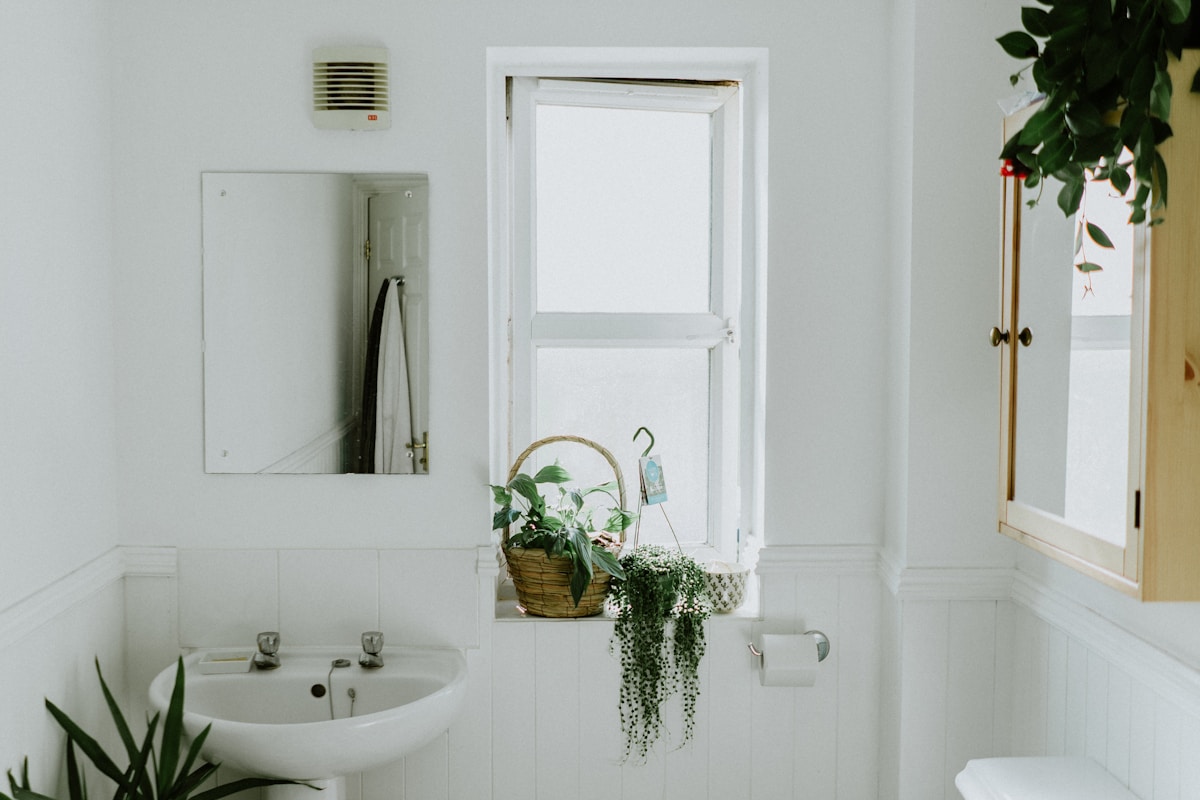 Beautiful modern accessible bathroom with universal design features