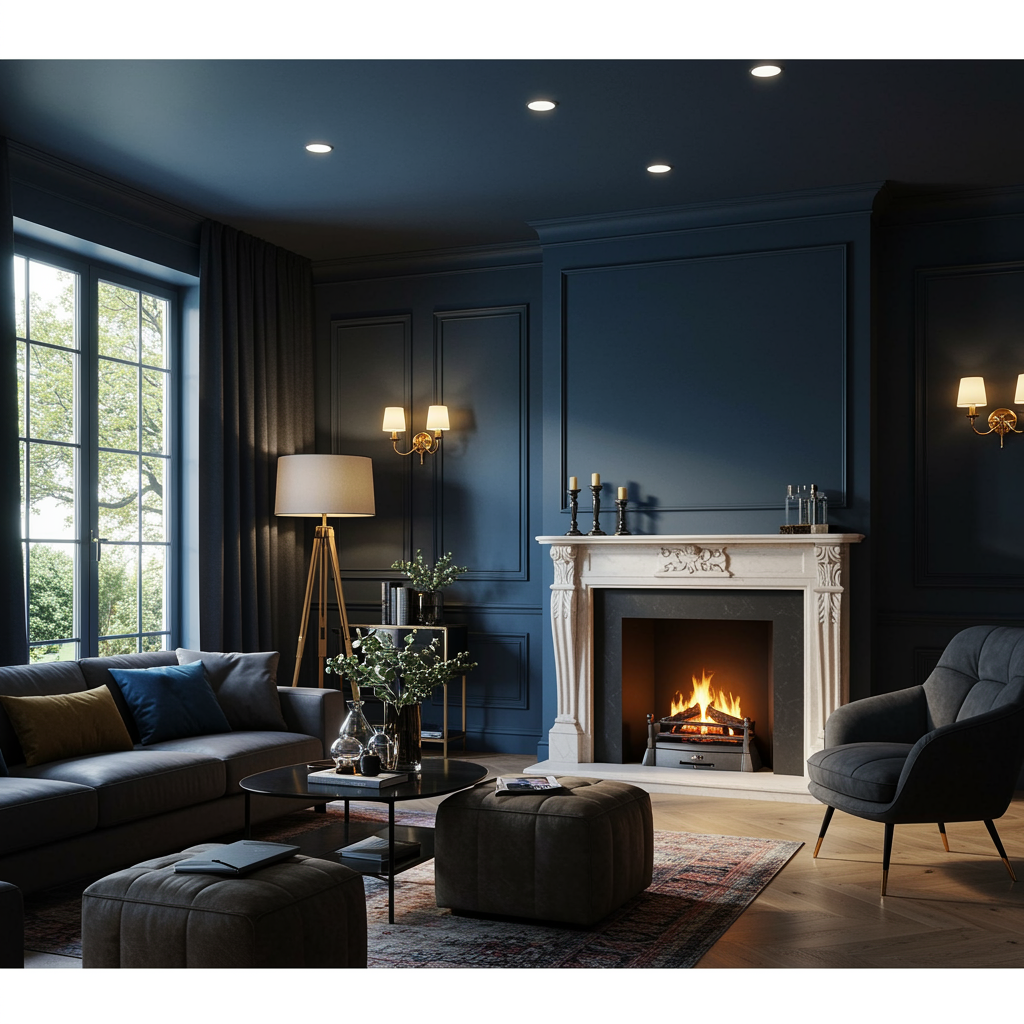 Smart lighting systems in a well appointed home with timers, remotes, and Alexa voice-enabled features.