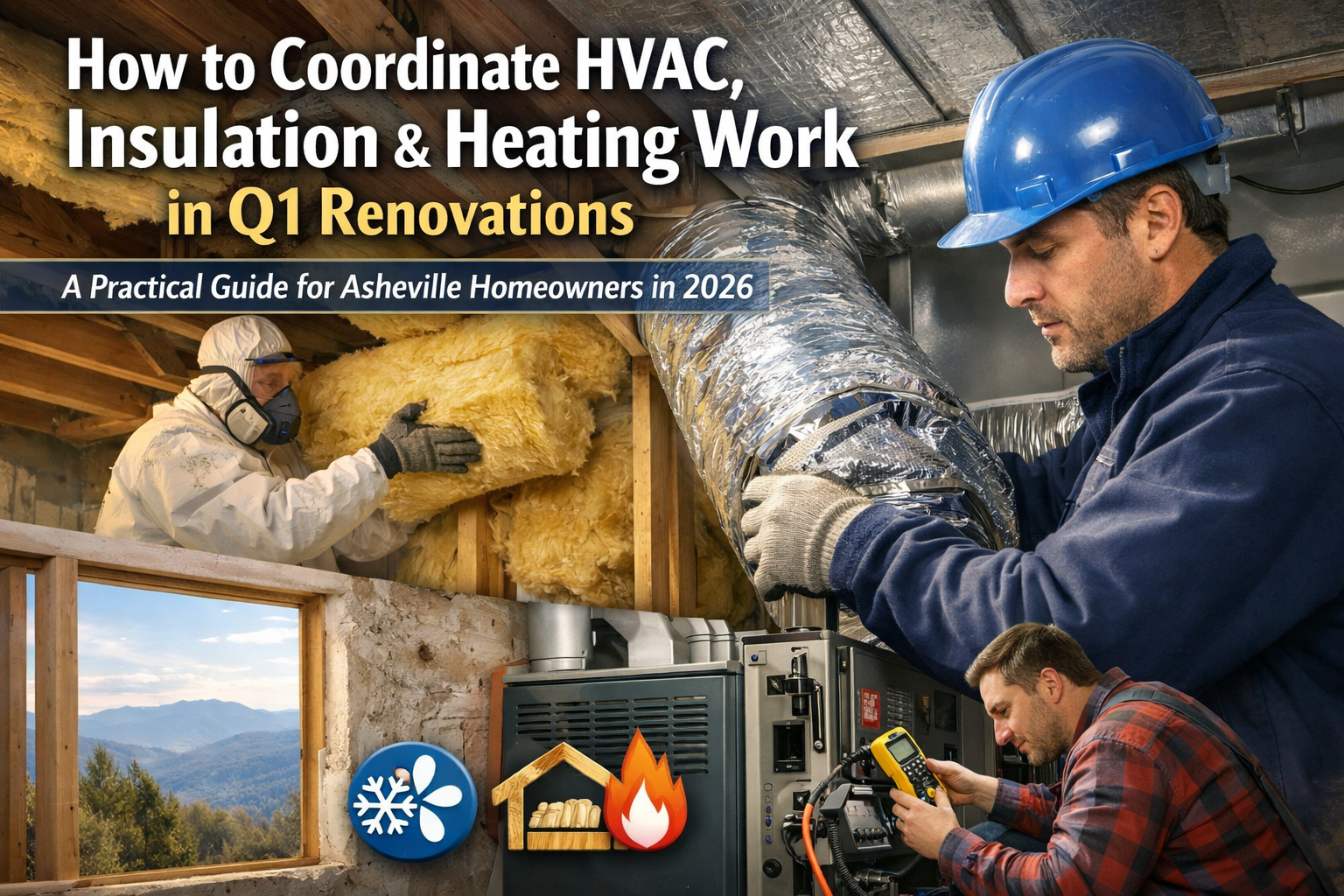 How to Coordinate HVAC, Insulation & Heating Work in Q1 Renovations - A Practical Guide for Asheville Homeowners in 2026