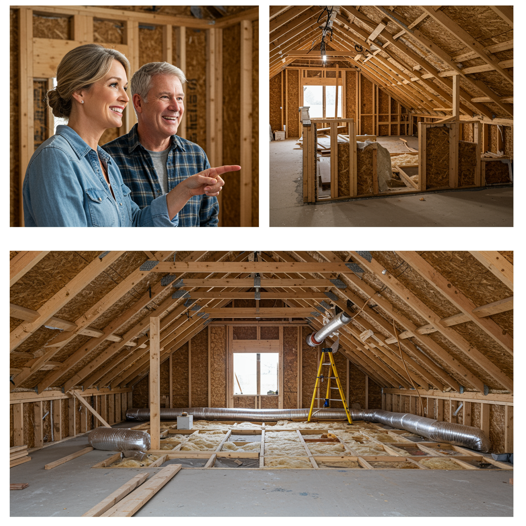 Maximizing Your Home's Potential: Basement and Attic Build-Outs - WNC Built
