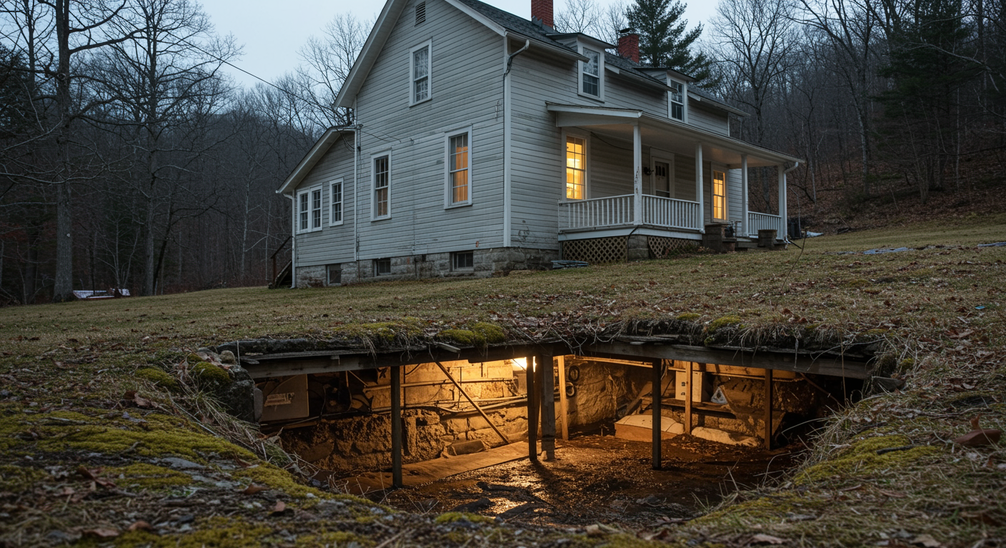 Most Asheville remodels don’t start with finishes — they start in the crawlspace, where the house tells you what it actually needs first.